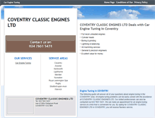 Tablet Screenshot of coventryclassicenginescv2.co.uk